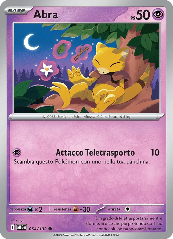 Abra Megaevoluzione 054/132