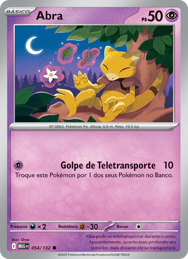 Abra Megaevolução 054/132