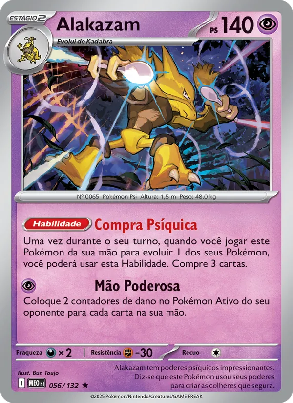 Alakazam Megaevolução 056/132