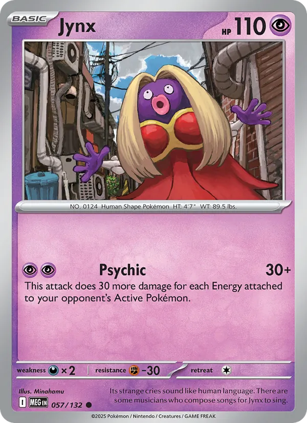 Jynx Mega Evolution 057/132