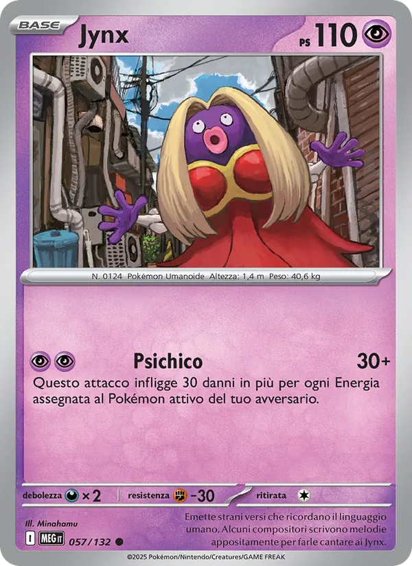 Jynx Megaevoluzione 057/132