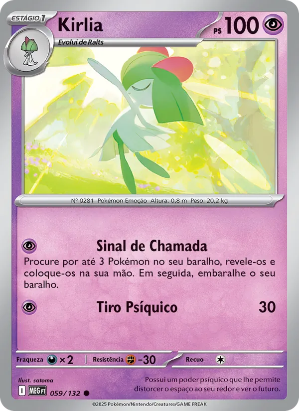 Kirlia Megaevolução 059/132