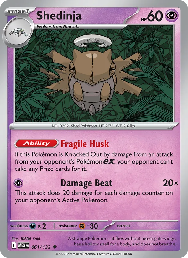 Shedinja Mega Evolution 061/132