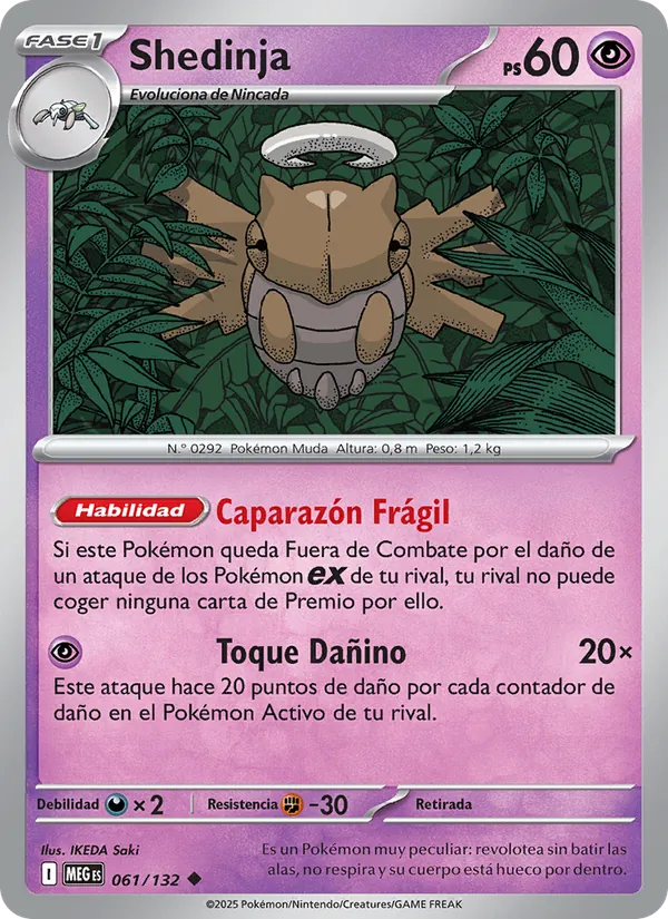 Shedinja Megaevolución 061/132