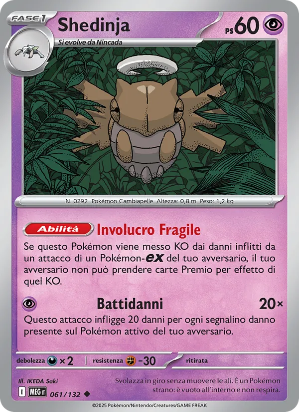 Shedinja Megaevoluzione 061/132