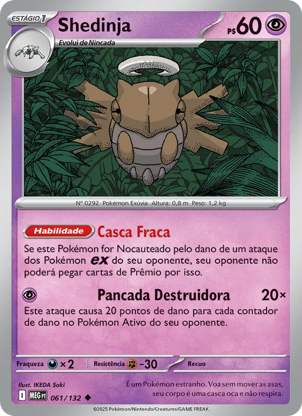 Shedinja Megaevolução 061/132
