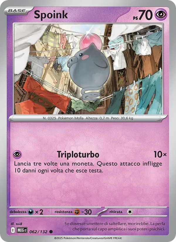 Spoink Megaevoluzione 062/132