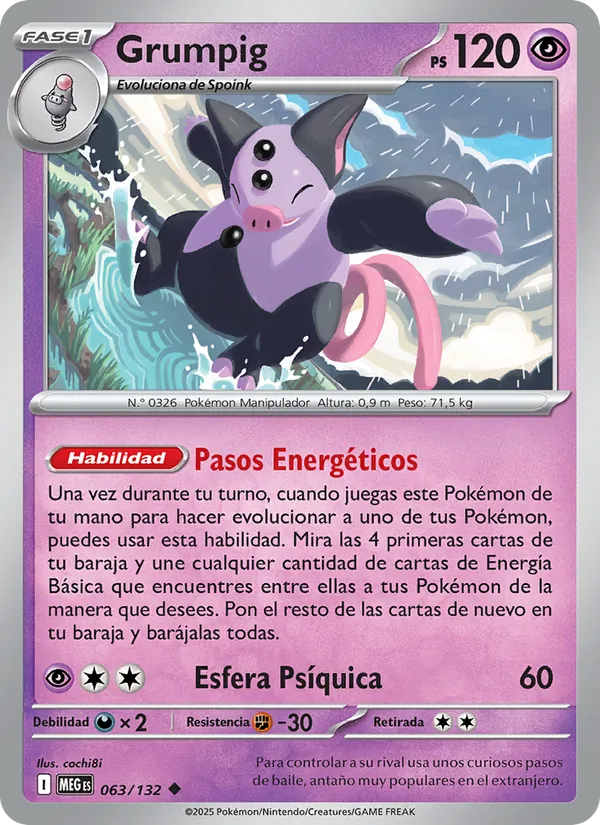 Grumpig Megaevolución 063/132