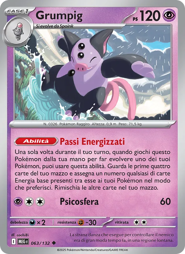 Grumpig Megaevoluzione 063/132
