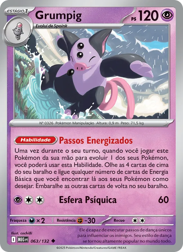 Grumpig Megaevolução 063/132