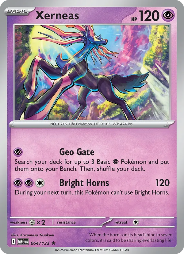 Xerneas Mega Evolution 064/132