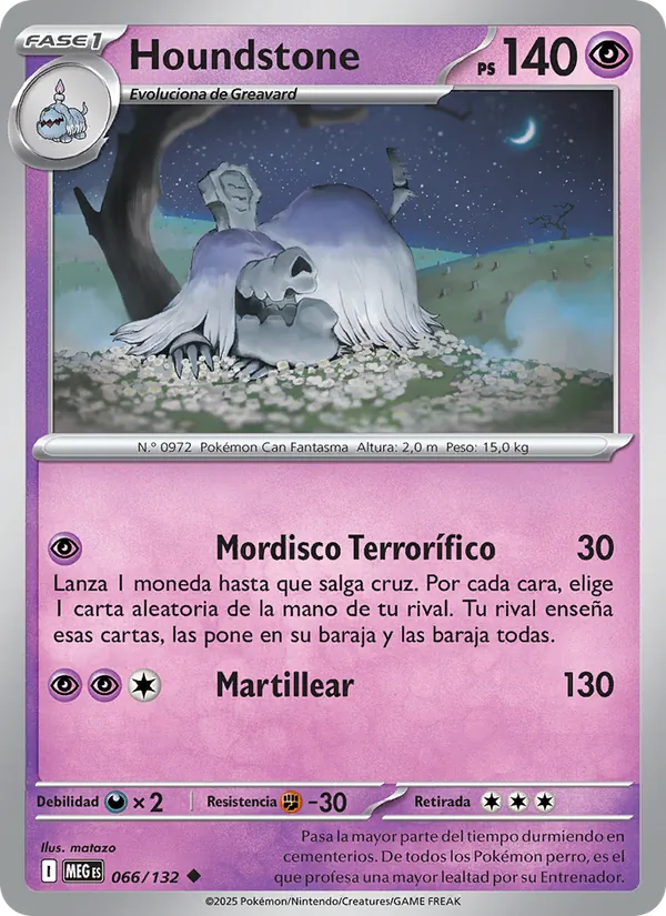 Houndstone Megaevolución 066/132