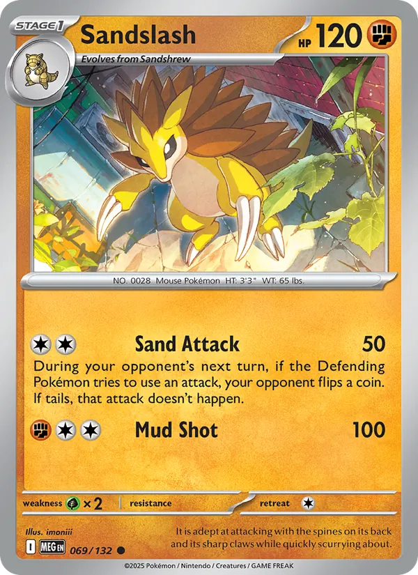 Sandslash Mega Evolution 069/132