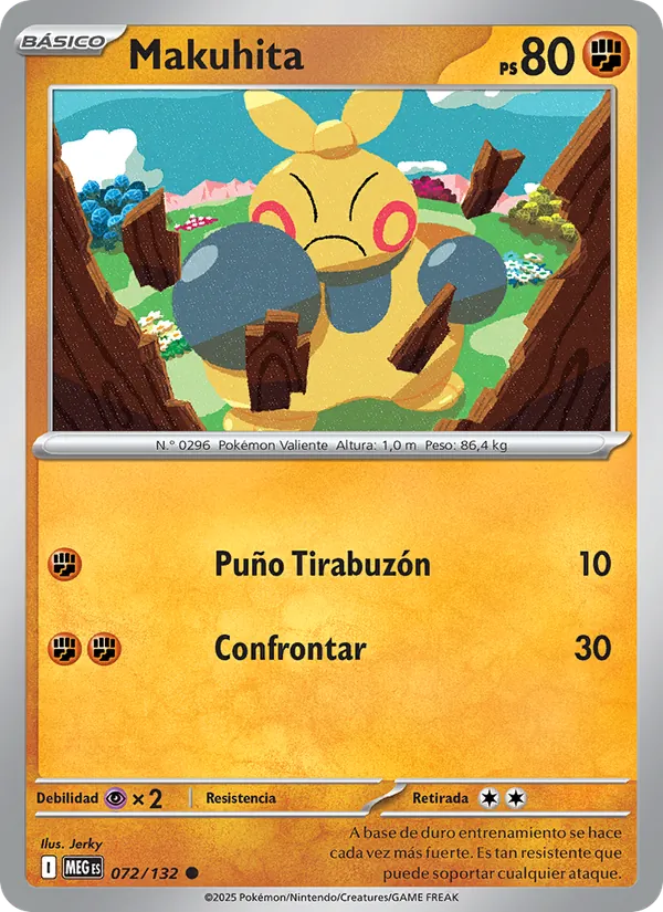 Makuhita Megaevolución 072/132