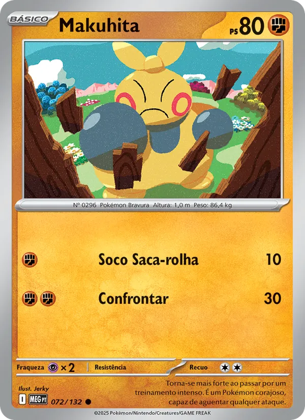 Makuhita Megaevolução 072/132