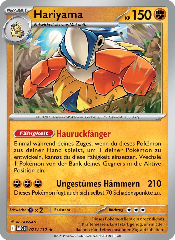 Hariyama Mega-Entwicklung 073/132