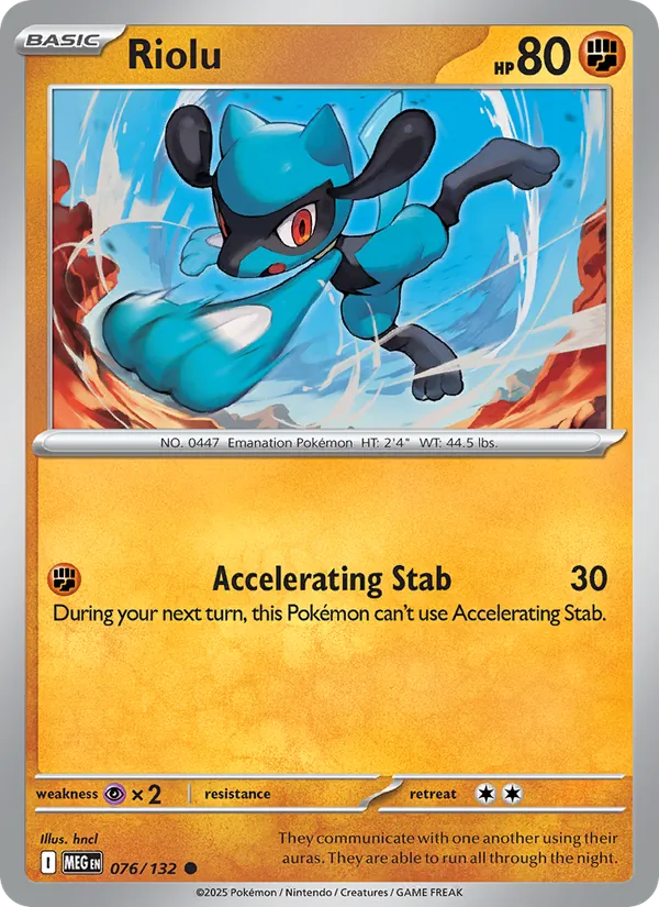 Riolu Mega Evolution 076/132