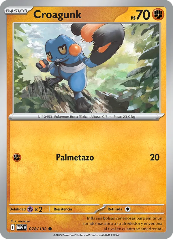 Croagunk Megaevolución 078/132