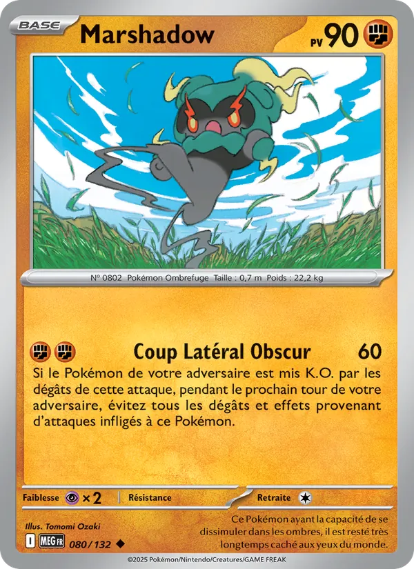 Marshadow Méga-Évolution 080/132