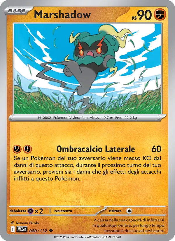 Marshadow Megaevoluzione 080/132