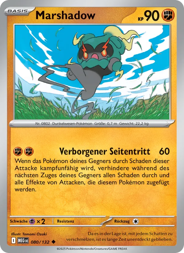 Marshadow Mega-Entwicklung 080/132