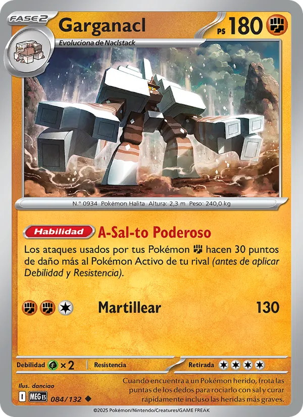 Garganacl Megaevolución 084/132