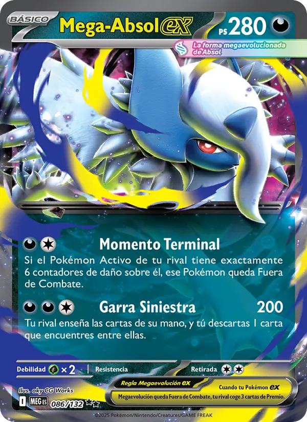 Mega-Absol ex Megaevolución 086/132