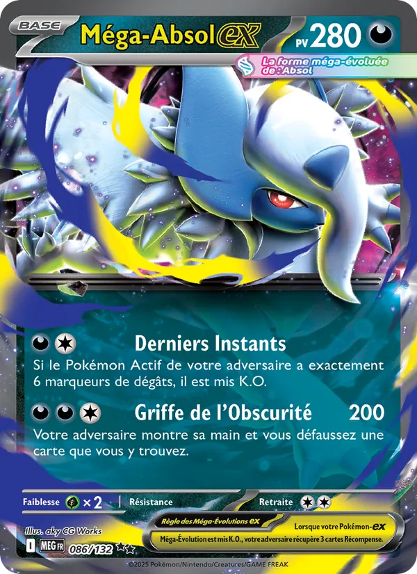 Méga-Absol-ex Méga-Évolution 086/132