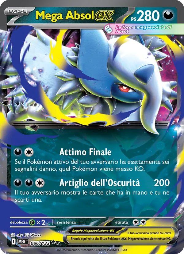 Mega Absol-ex Megaevoluzione 086/132
