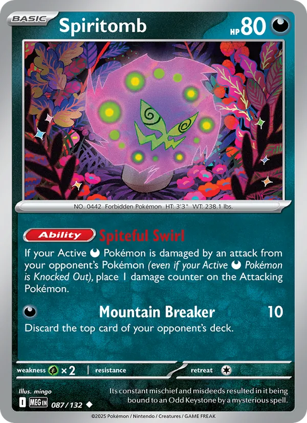 Spiritomb Mega Evolution 087/132