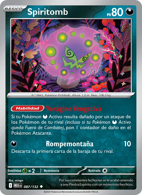 Spiritomb Megaevolución 087/132