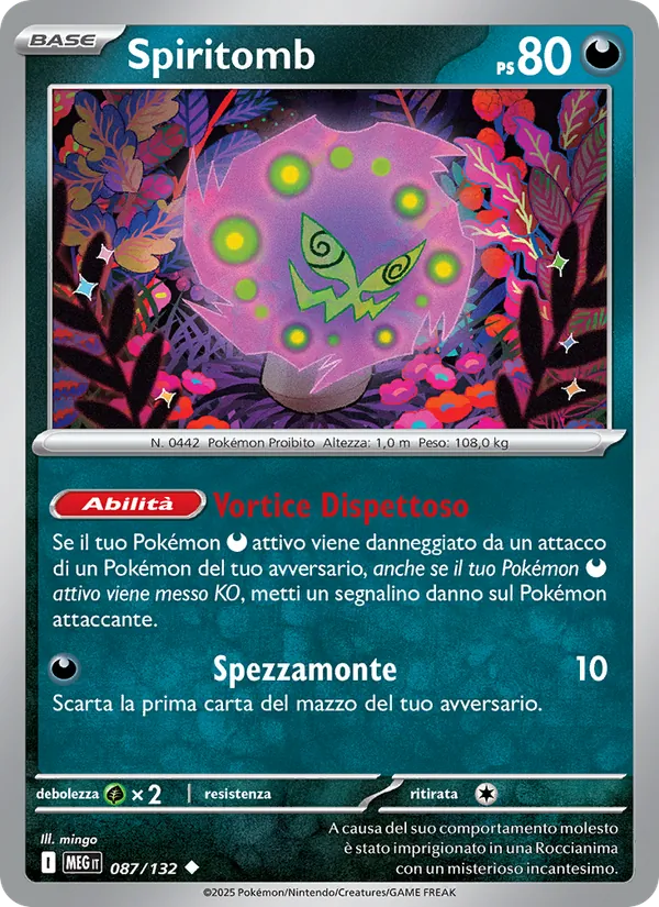 Spiritomb Megaevoluzione 087/132