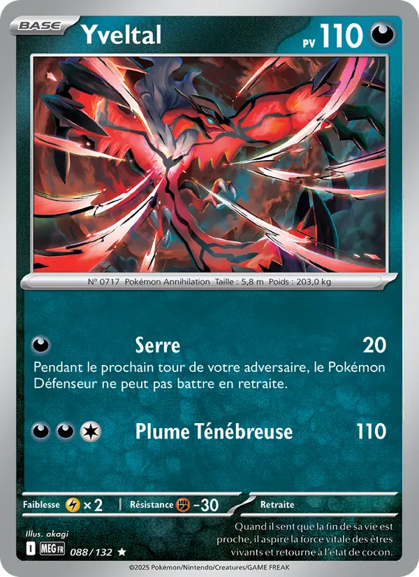 Yveltal Méga-Évolution 088/132