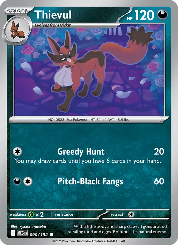 Thievul Mega Evolution 090/132