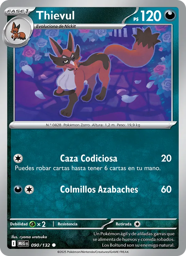 Thievul Megaevolución 090/132
