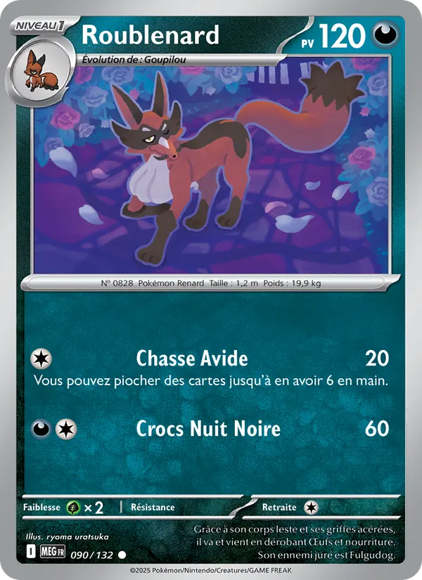 Roublenard Méga-Évolution 090/132