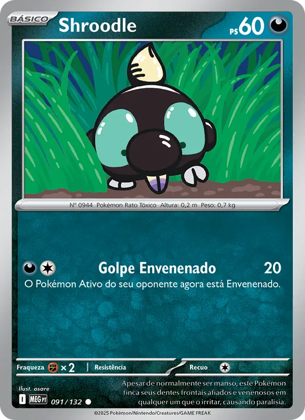 Shroodle Megaevolução 091/132