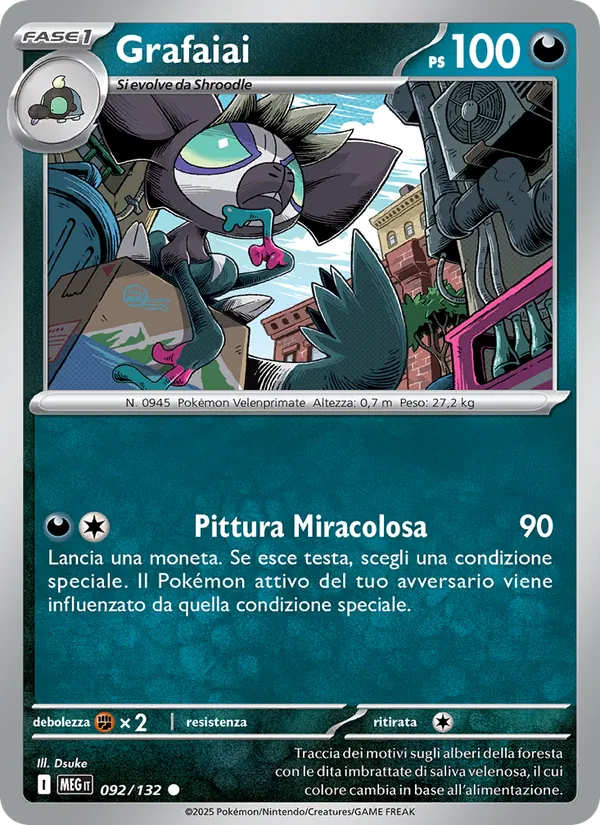 Grafaiai Megaevoluzione 092/132