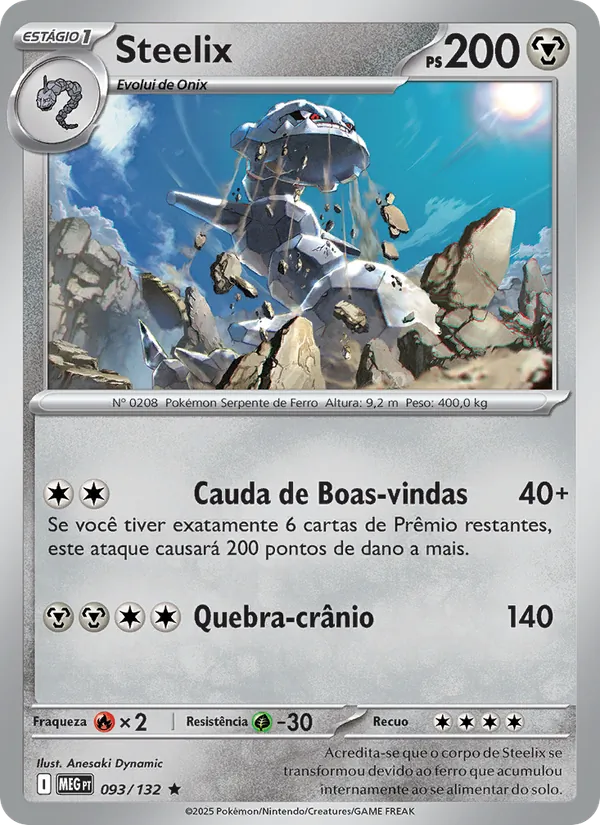 Steelix Megaevolução 093/132