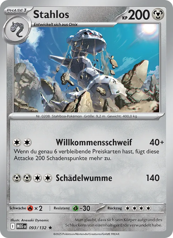 Stahlos Mega-Entwicklung 093/132