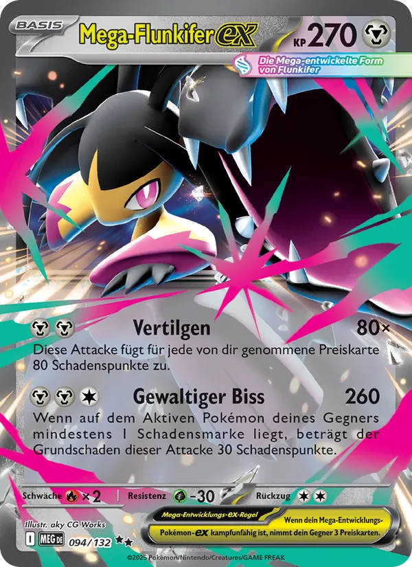 Mega-Flunkifer-ex Mega-Entwicklung 094/132