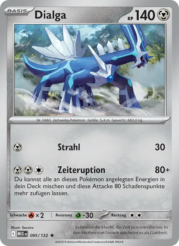 Dialga Mega-Entwicklung 095/132