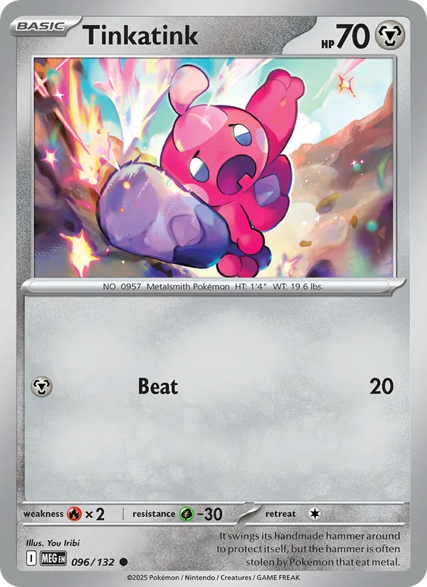 Tinkatink Mega Evolution 096/132