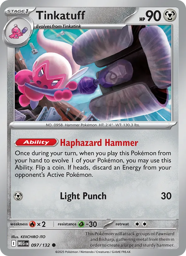 Tinkatuff Mega Evolution 097/132