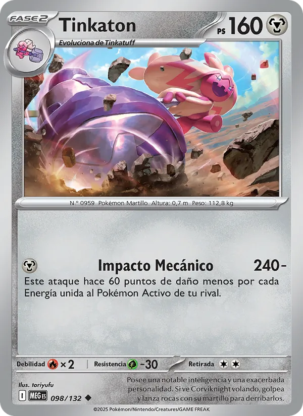 Tinkaton Megaevolución 098/132