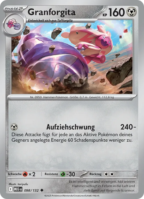 Granforgita Mega-Entwicklung 098/132