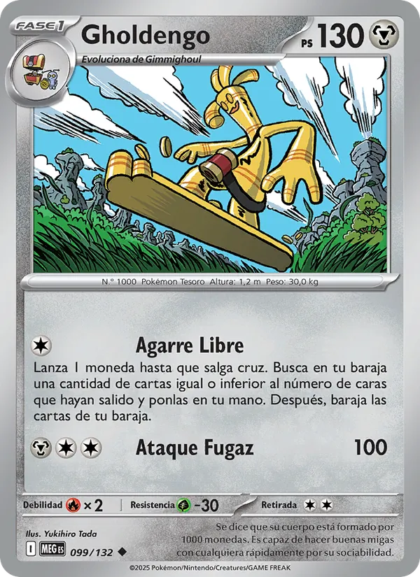 Gholdengo Megaevolución 099/132