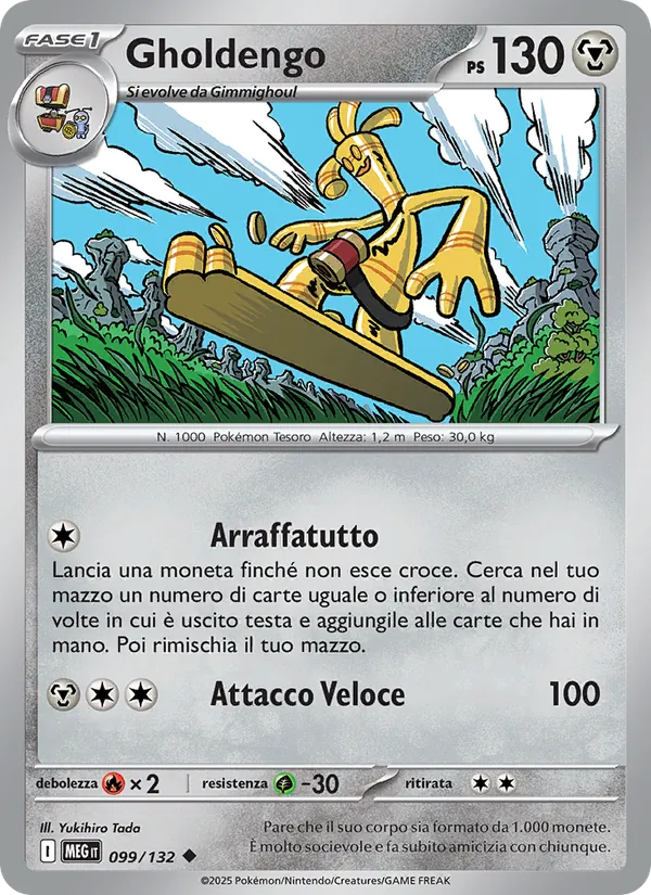 Gholdengo Megaevoluzione 099/132