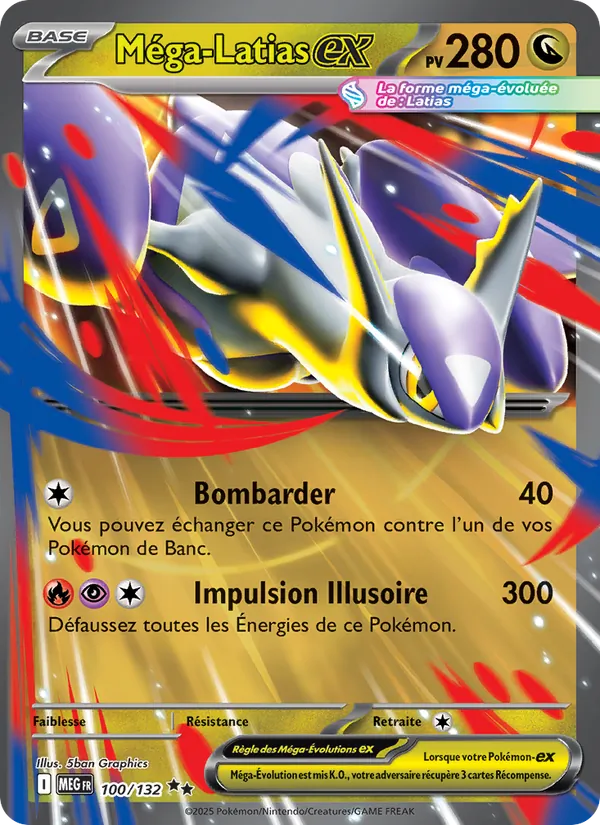 Méga-Latias-ex Méga-Évolution 100/132