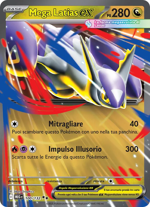 Mega Latias-ex Megaevoluzione 100/132